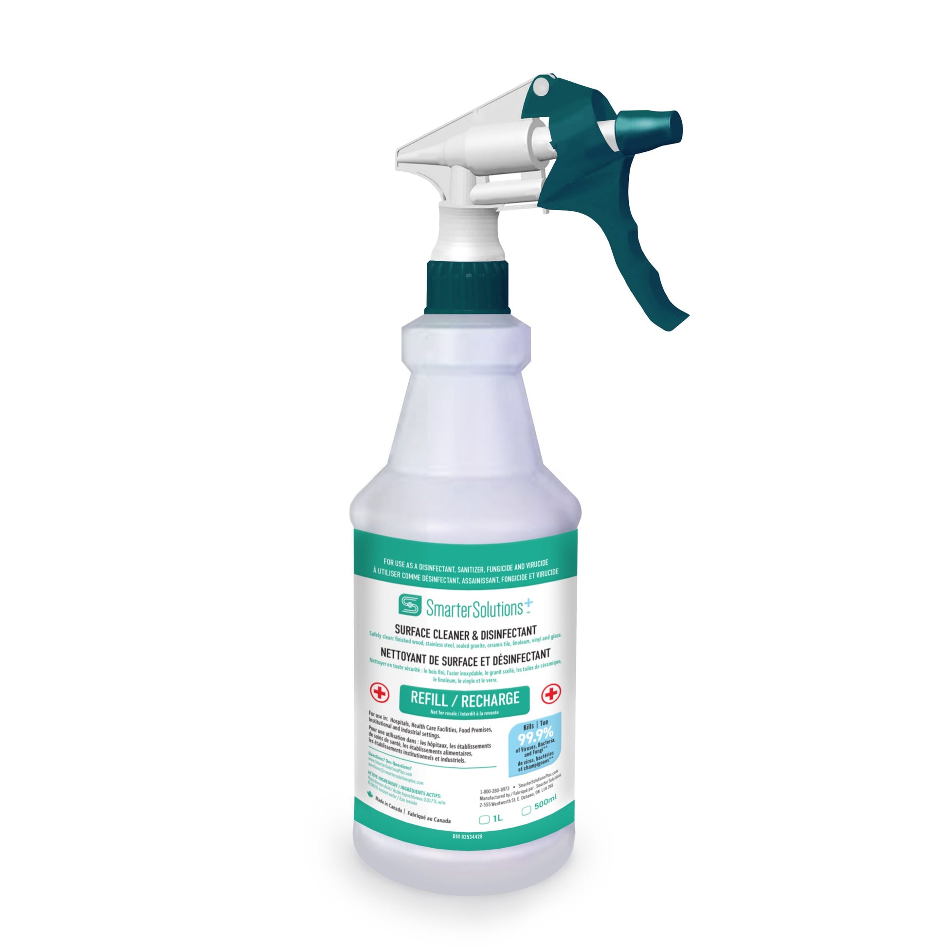 Empty 1 Litre Bottle - Smarter Solutions Plus