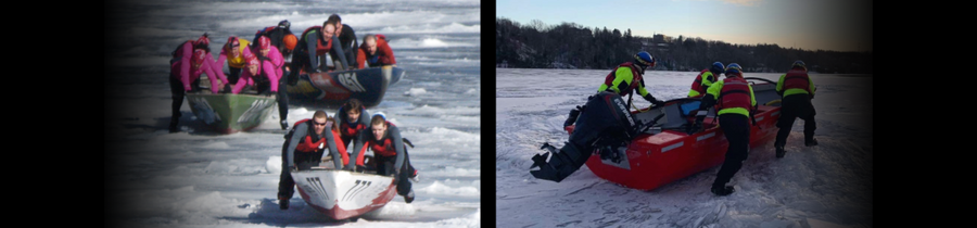 From Competitive Iceboat to Rescue Boat!