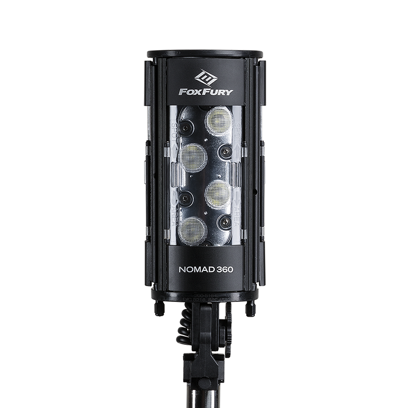 FoxFury Nomad 360® Portable 8,800 Lumen LED Scene Light and Area-Spot Light
