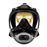 3M Scott AV - 3000HT Facepiece with 4 Straps - 3M Scott