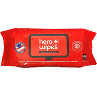 DWI Hero Wipes® Extra Large Body - Carton of 12 Wipes 48 ct Flow Pack