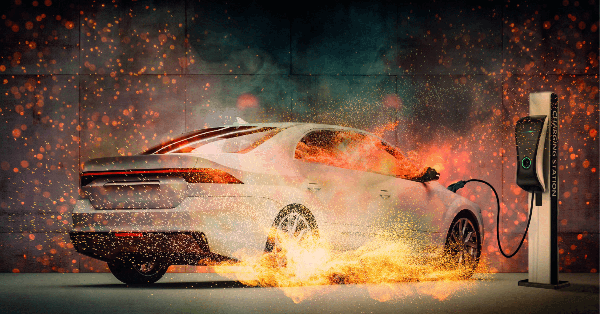 Fire blanket for lithium - ion battery fire - AVD Fire