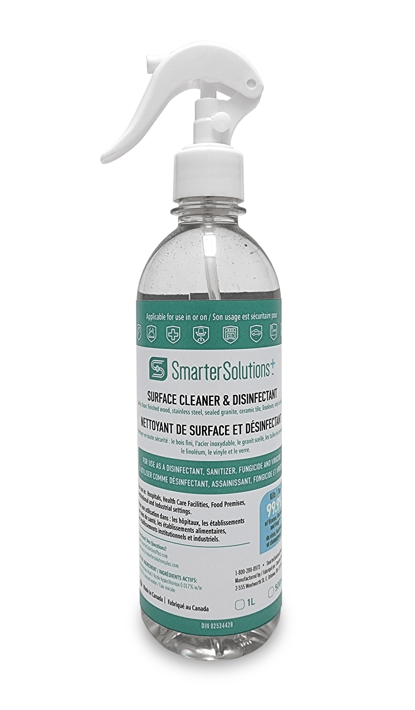 HOCL Surface Cleaner & Disinfectant - Smarter Solutions Plus