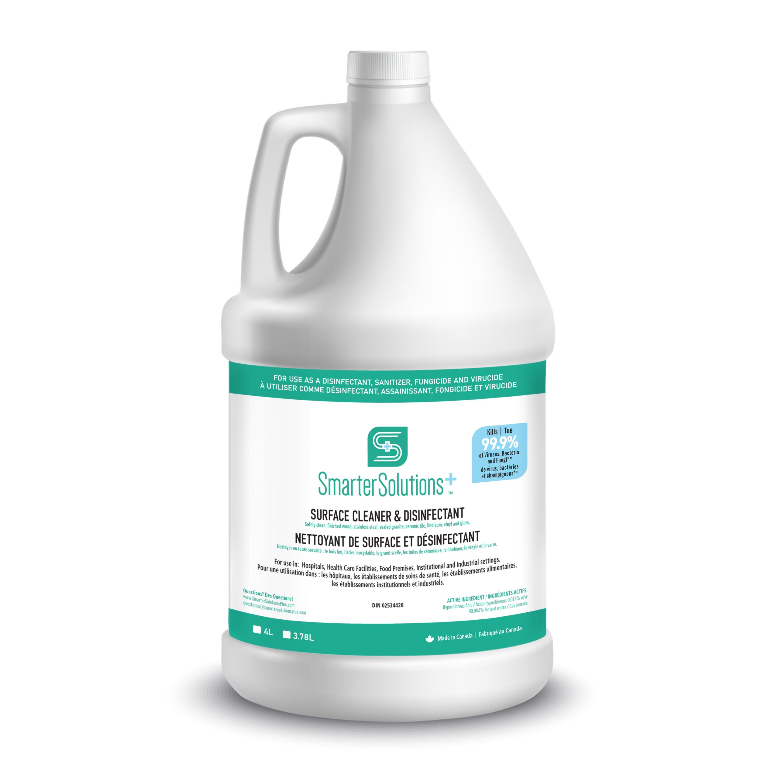 HOCL Surface Cleaner & Disinfectant - Smarter Solutions Plus