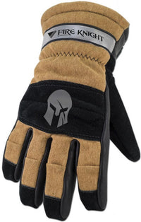 Veridian Fire Knight 3D Structural FireFighting Gloves, Gauntlet Cuff