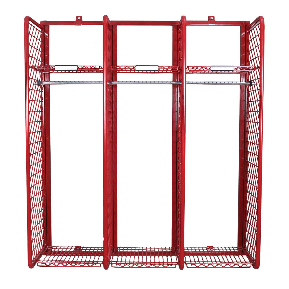 Groves Red Rack® Wall Mount Gear Storage - 1rst/Starter Stall