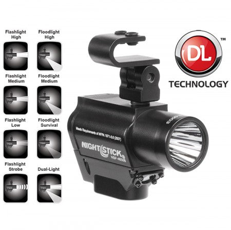 Bayco NightStick® 220 Lumens LED Helmet-Mounted Multi-Function Dual-Light