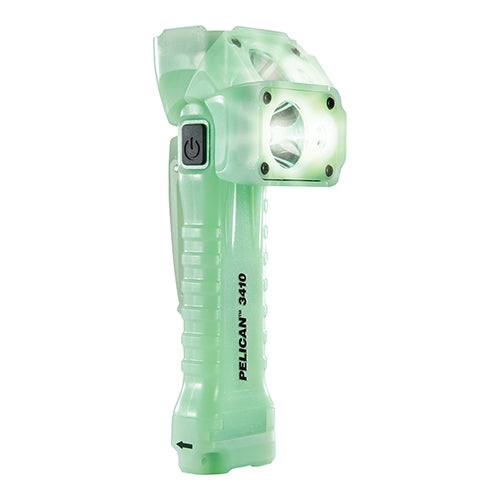 Pelican 3410® 653 Lumens 3AA LED Articulating Right Angle Light - Photoluminescent