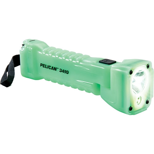 Pelican 3410® 653 Lumens 3AA LED Articulating Right Angle Light - Photoluminescent